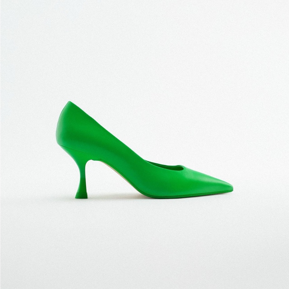New Elegant Green Women's Pumps